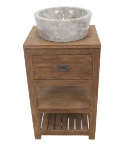 Badkamermeubel rustiek teak