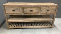Badkamermeubel rustiek teak