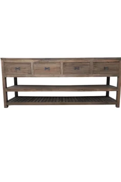 Badkamermeubel rustiek teak