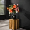 Bloemenzuil van hout 35x35x45 cm