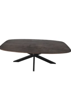 Deens Ovale Eettafel – Walnoot bruine Kleur – Mango Hout