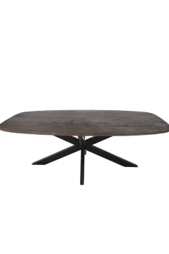 Deens Ovale Eettafel – Walnoot bruine Kleur – Mango Hout