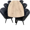Deens Ovale Eiken Tafel 240 cm