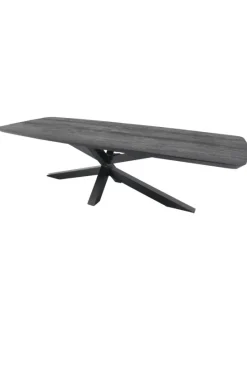Deens ovale zwarte eettafel