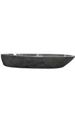 Dubbele rivierkei wasbak 100 cm