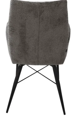 Eetkamerstoel Jef – Taupe met Armleuning