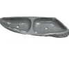 Extra grote dubbele rivierkei wasbak 140 cm