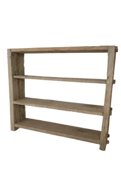 Oud Houten Rek / Boekenkast – Halfhoog