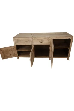 Oud Licht Houten Dressoir
