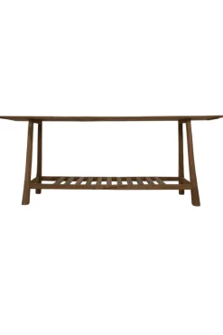 Oude Teak Houten Sidetable met Charme 200cm