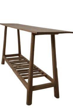 Oude Teak Houten Sidetable met Charme 200cm