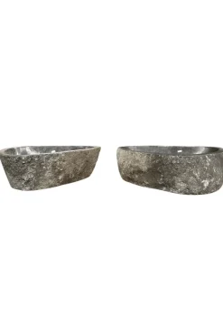 Rivierkei Wasbakken – Twin Set van 2