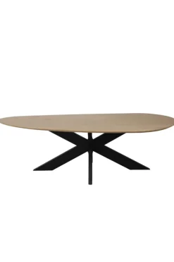 Scandinavisch organische vorm eiken eettafel 270 cm