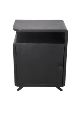 Set van 2 kleine zwarte nachtkastjes