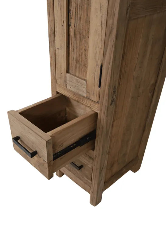 Smalle hoge badkamer kast