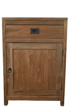Teak houten Klein badkamer kastje