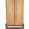 Teak houten opbergkast 90 cm