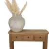 Teak houten sidetable 120 cm