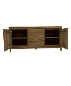 Teakhouten badkamer meubel minimalistisch