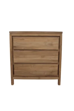 Teakhouten badkamer meubel minimalistisch