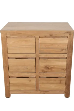Teakhouten badkamermeubel met lade