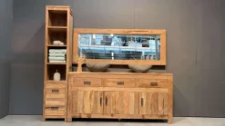Teakhouten dressoir