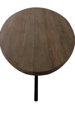 Teakhouten ovale eettafel