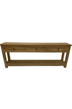 Teakhouten side table 80/100/120/140/160/180 en 200