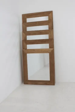 Teakhouten Spiegel