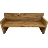 Teakhouten stoere bank