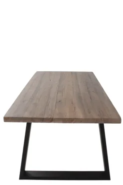 Vergrijsde eettafel blad 200×100 cm