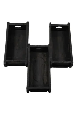 Wijnfleshouder van Oude Zwarte Brick Mold