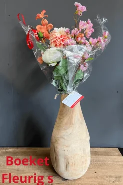 Zijde Boeket Fleurig