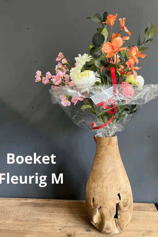 Zijde Boeket Fleurig
