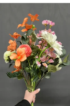 Zijde Boeket Fleurig