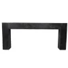 Zwarte Houten Balken Sidetable